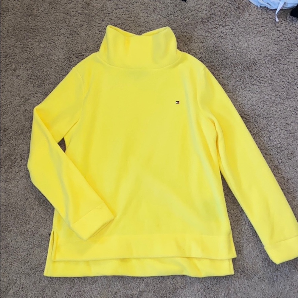 Tommy Hilfiger yellow sweatshirt